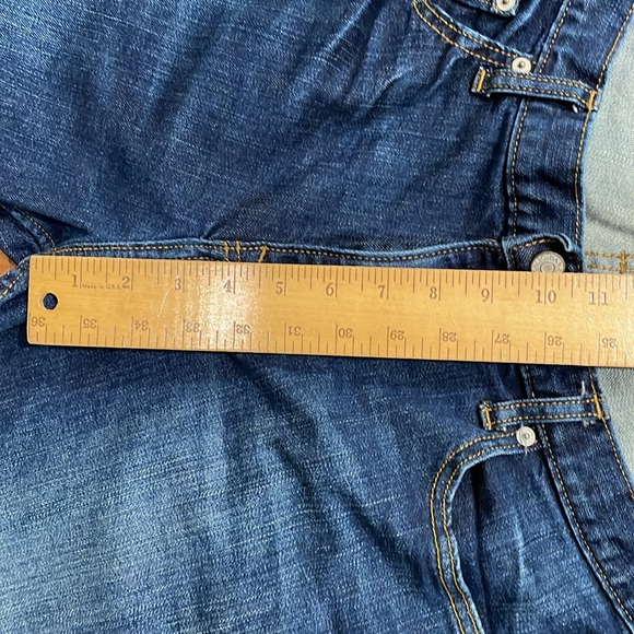 Banana Republic Men’s Jeans Tag Size 36 x 34 Five Pocket Blue Jean faded whisker - Picture 6 of 13